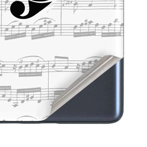 BW Musical Notes Galaxy S20 Fan Edition Skin